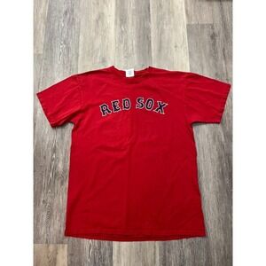Vtg Boston Red Sox MLB Jersey Shirt Josh Beckett Sz L